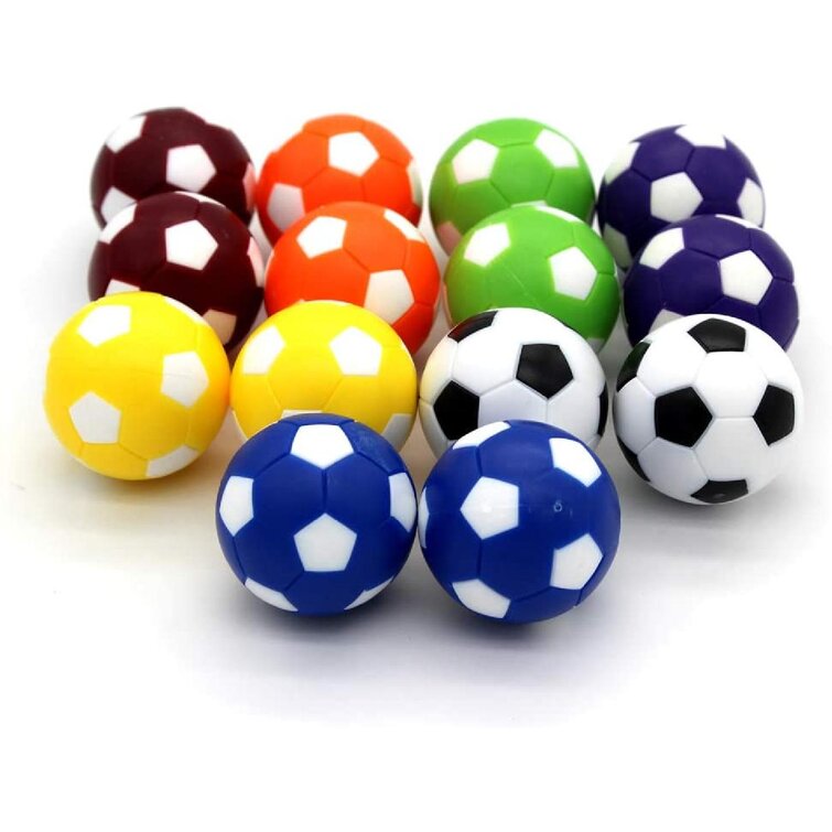 Foosball Balls for Foosball Tables Official Classic Balls Multicolor Table Soccer Balls 