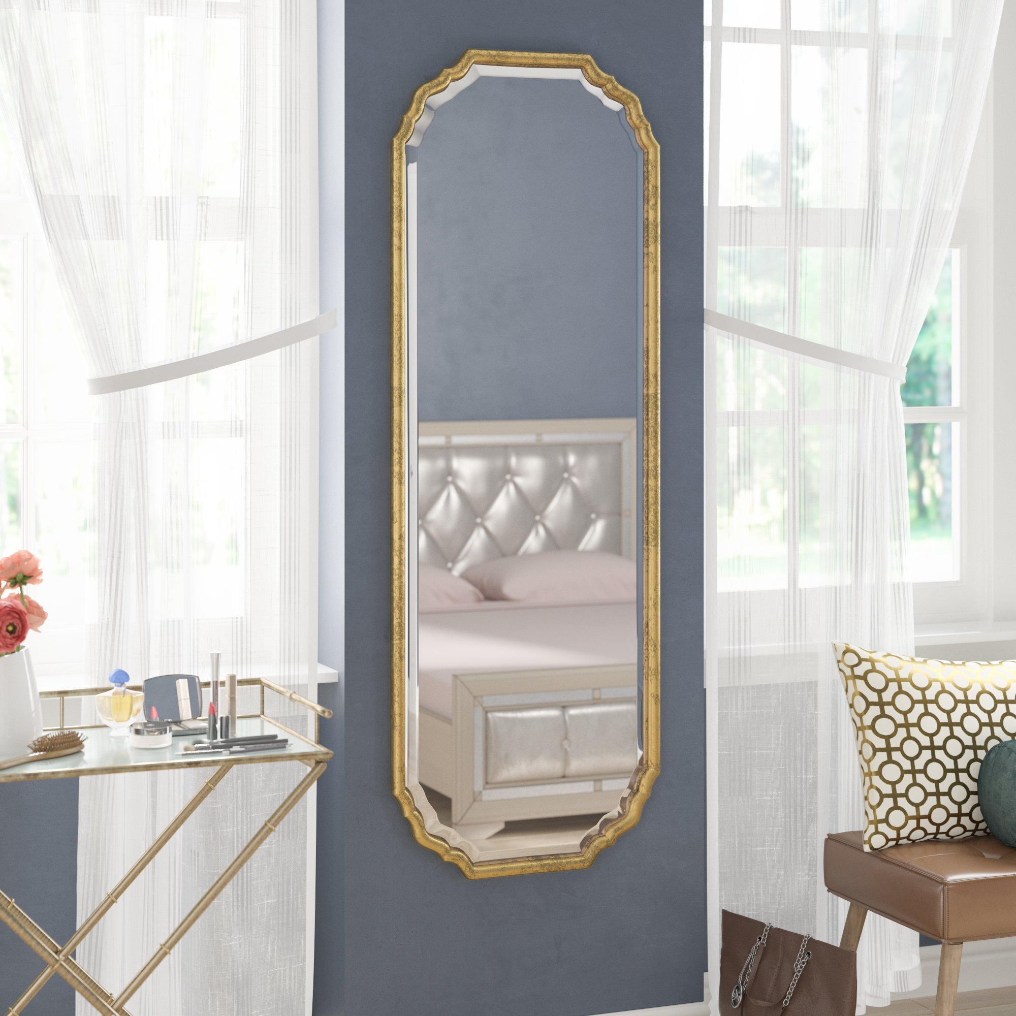 O Traditional Full Length Wall Mirror