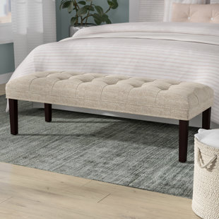Go to store & view more images Latitude Run Myla Upholstered Tufted Bench