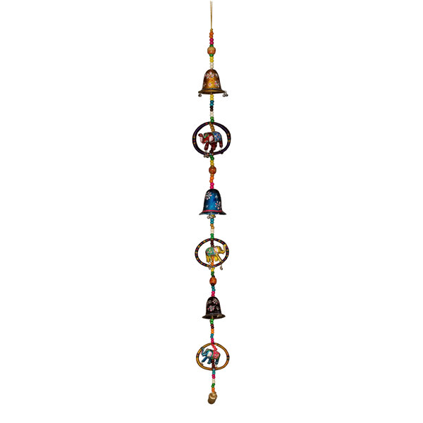 World Menagerie 3 Bells 3 Elephant Hanging Wall Décor Wayfair