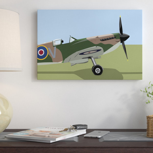 East Urban Home Supermarine Spitfire World War Ii Fighter Plane