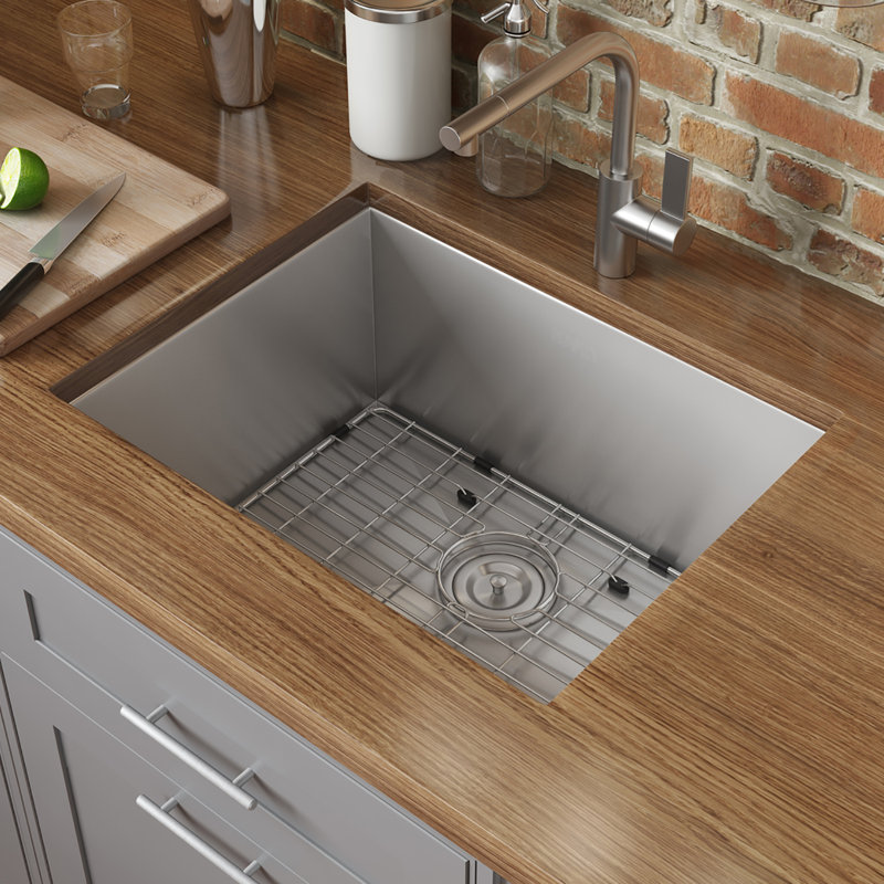 Ruvati Nesta 10 L X 23 W Undermount Kitchen Sink Reviews Wayfair