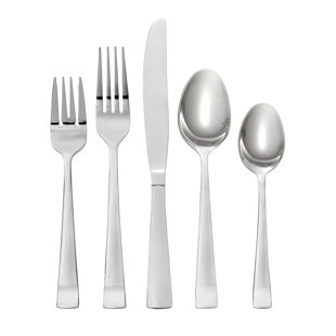 View Katy 90 Piece Flatware Set Service for