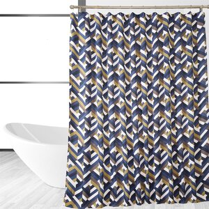 Chevron Shower Curtain