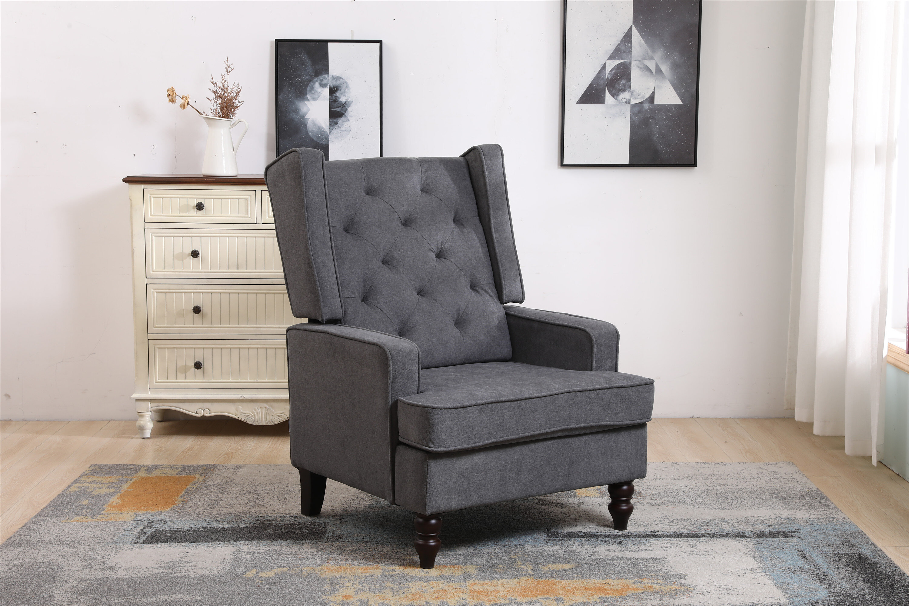 Canora Grey Living Room Comfortable Rocking Chair Accent Chair Wayfair