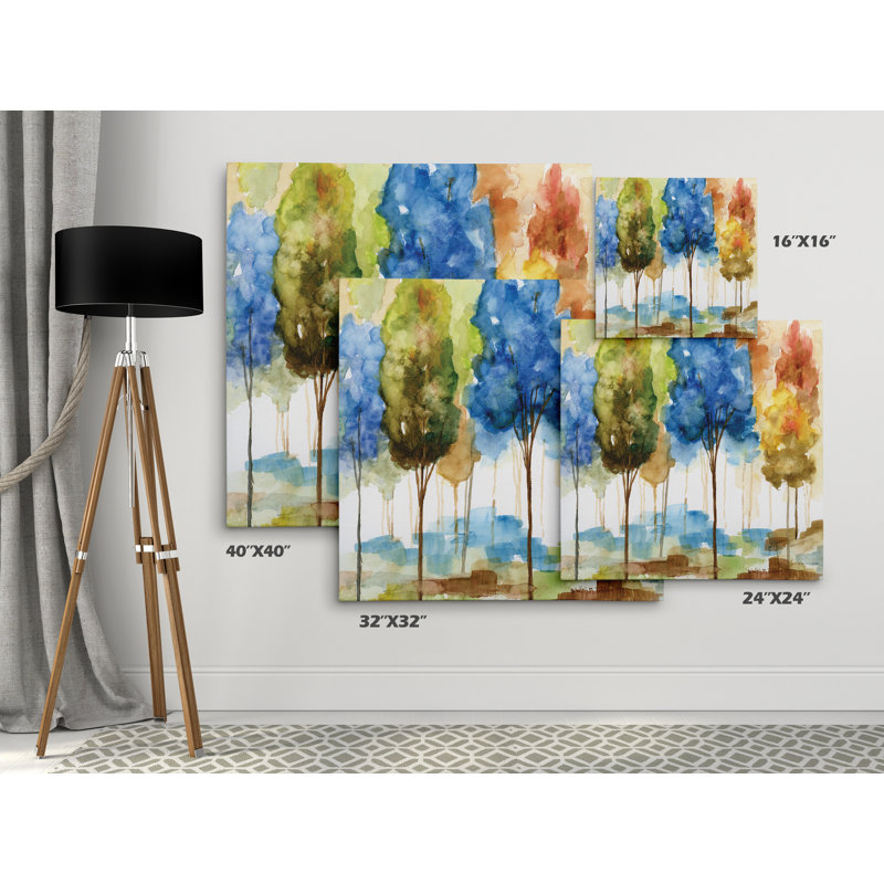 Red Barrel Studio Magical Forest Il Oil Painting Print On