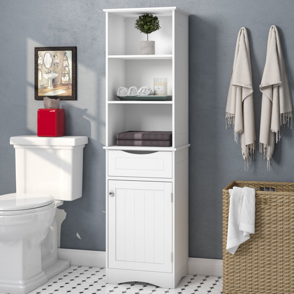 Bathroom Corner Linen Cabinet Wayfair Ca