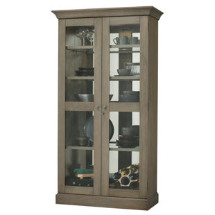 Go to store & view more images Darby Home Co Broaddus Lighted Curio Cabinet