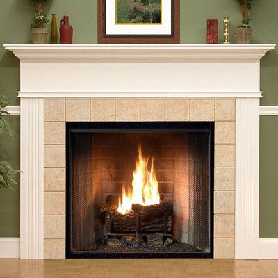 Find the Perfect White Fireplace Mantels | Wayfair