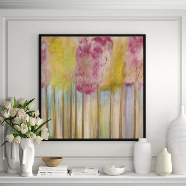 Jbass Grand Gallery Collection Soft Orchid Morning Framed Print On Canvas Perigold