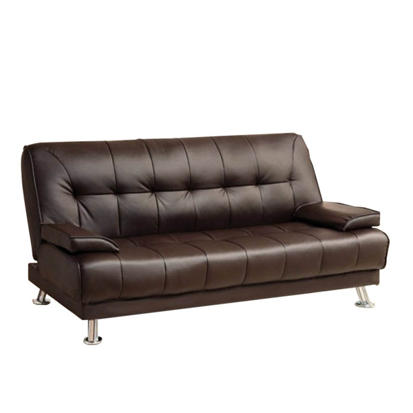 Escobar Leatherette Sofa Wayfair