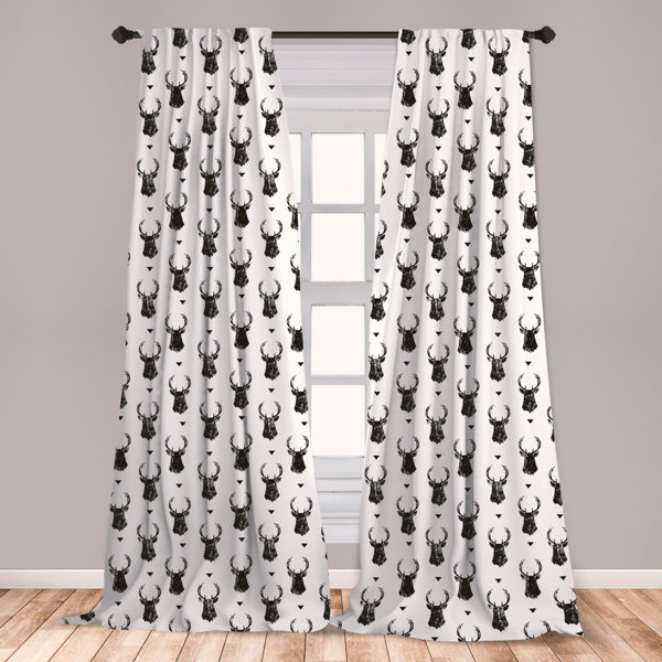 Deer Curtains Wayfair