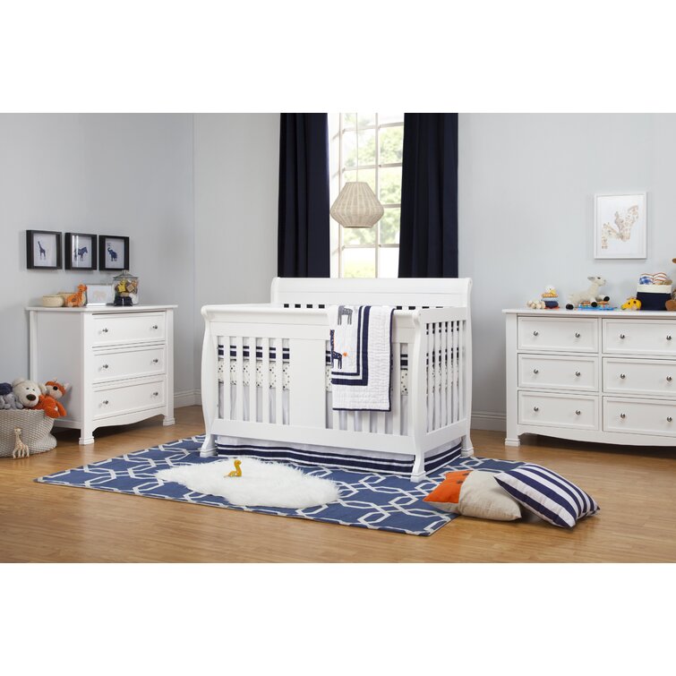 davinci kalani 3 drawer dresser white