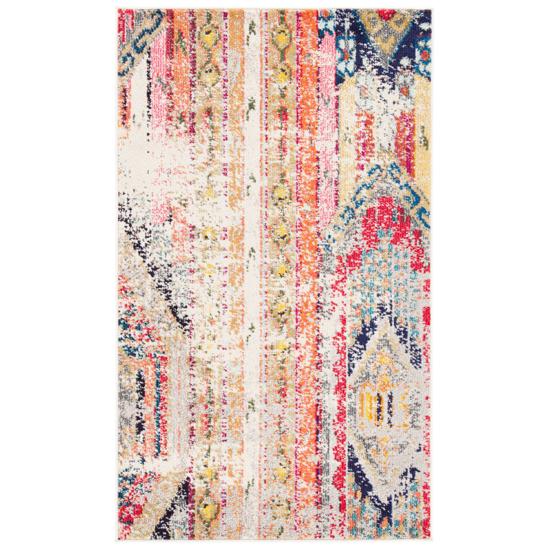 Bungalow Rose Stanback Multicolor Area Rug Reviews Wayfair