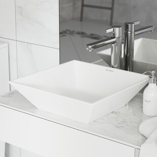 22 Flat Vessel Sink with Extension 