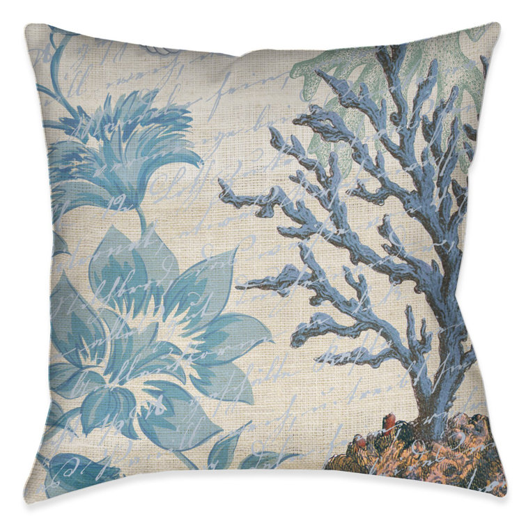 coral decorative pillows