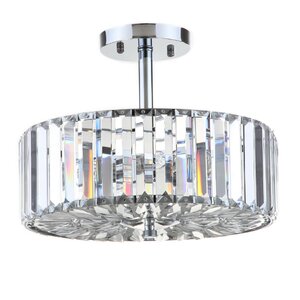 Anneke 3-Light Semi Flush Mount