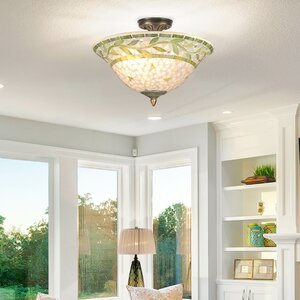 Cadena 3-Light Semi Flush Mount