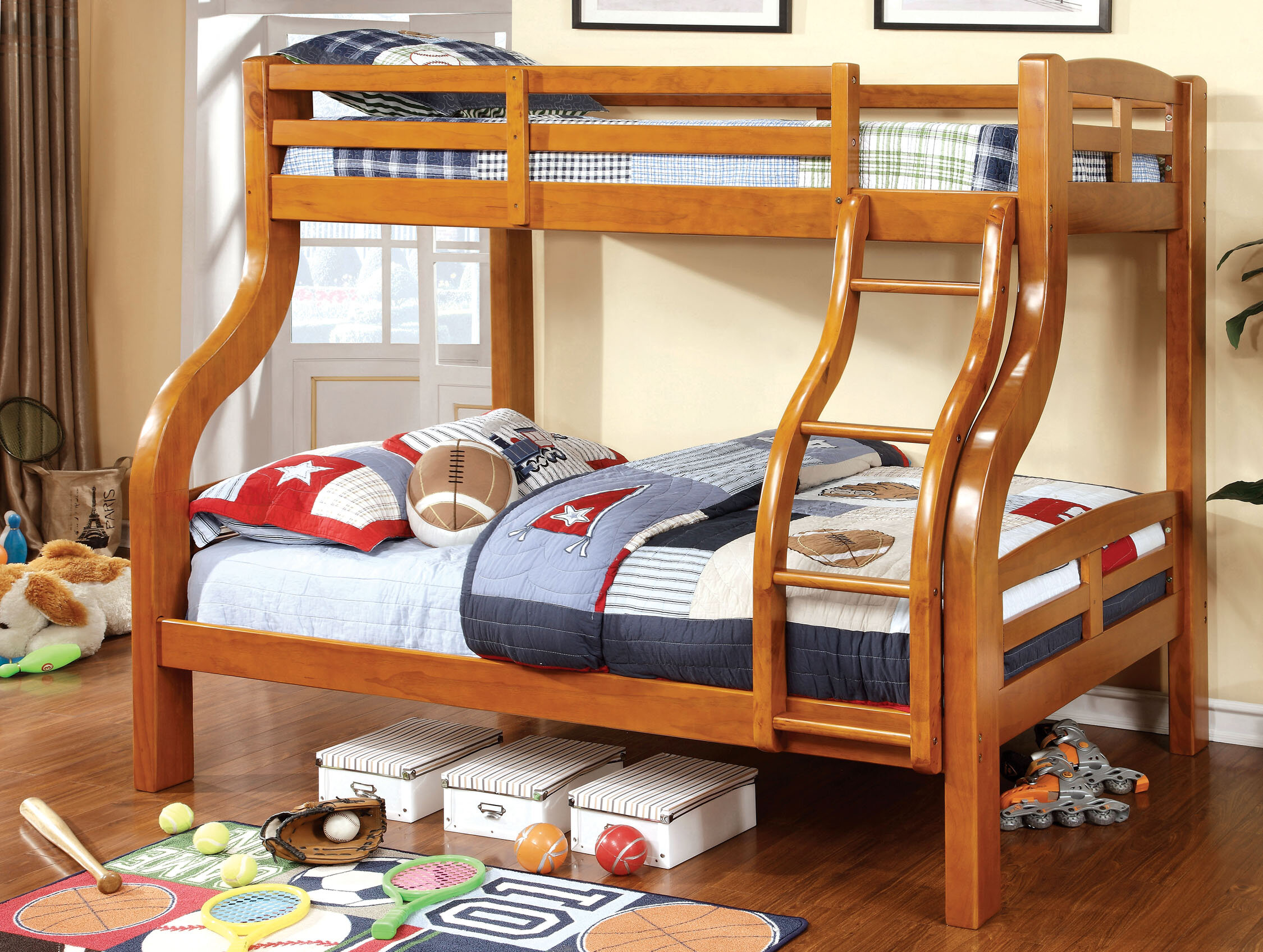 Hokku Designs Twin Over Full Standard Bunk Bed By Hokku Designs Wayfair