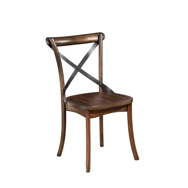 Gracie Oaks Audwin Convenient Accented Solid Wood Dining Chair Wayfair