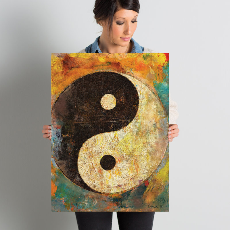 World Menagerie Yin Yang Painting Print On Wrapped Canvas