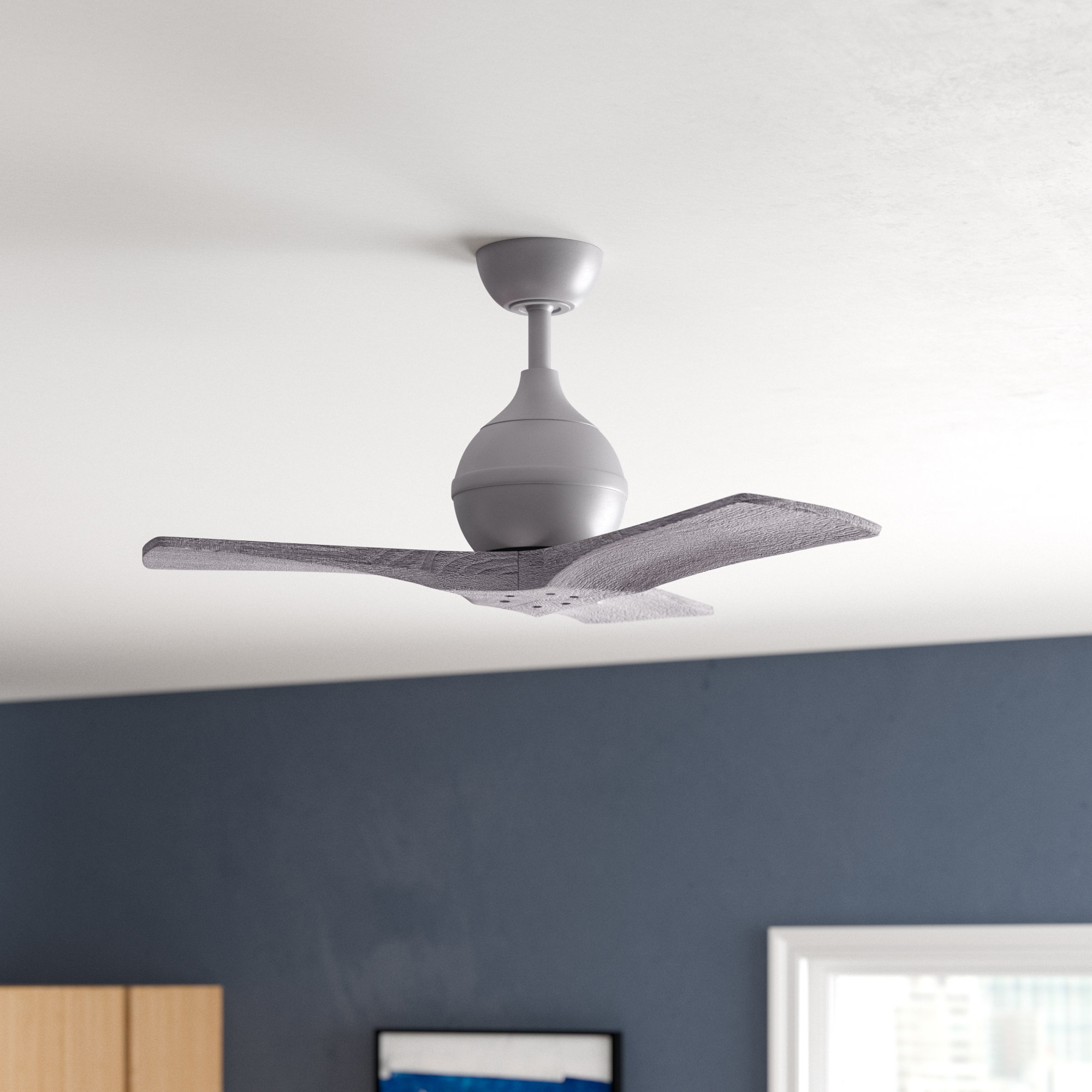 Wade Logan 42 Bernard 3 Blade Ceiling Fan With Remote Wayfair