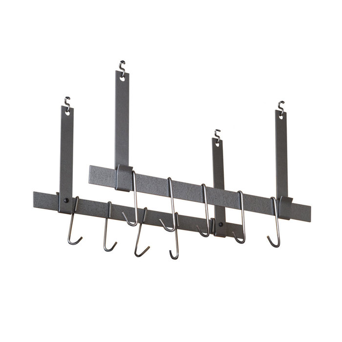 Enclume Rack It Up Ceiling Bar Hanging Pot Rack Reviews Wayfair