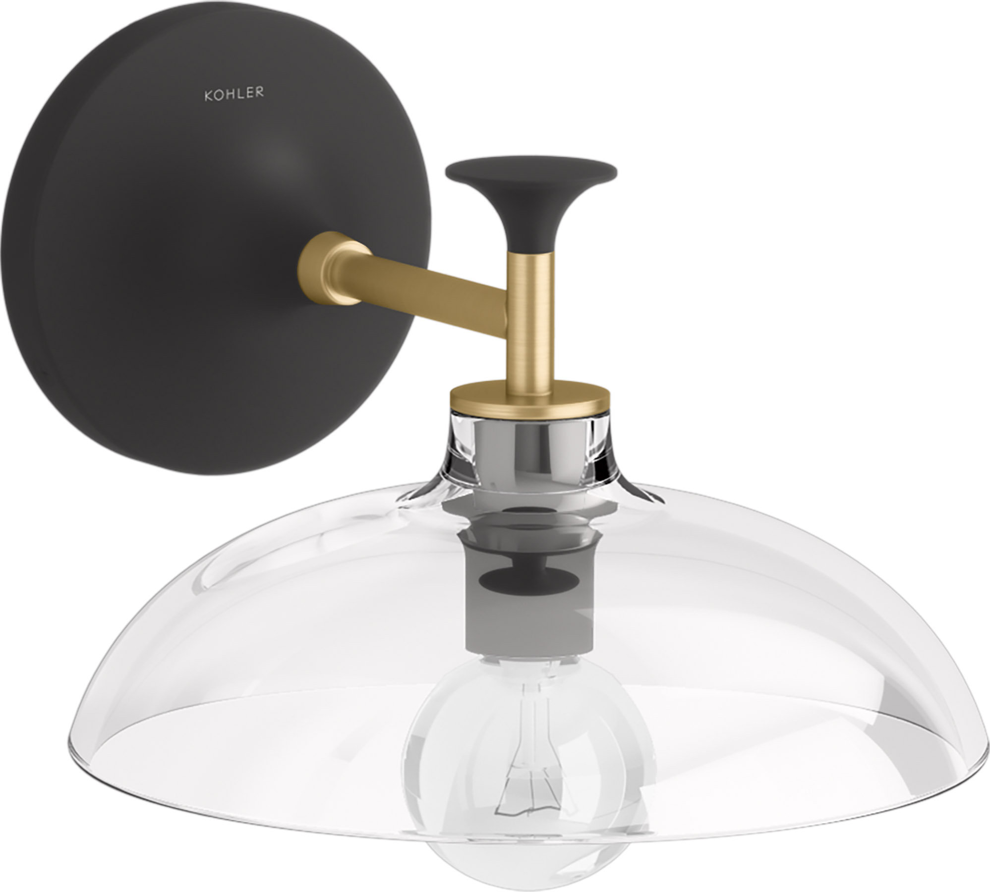 Kohler Tone 1 Light Indoor Bathroom Wall Sconce, UL Listed & Reviews ...