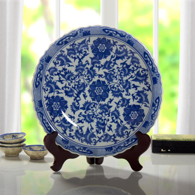 Floral Decorative Plate