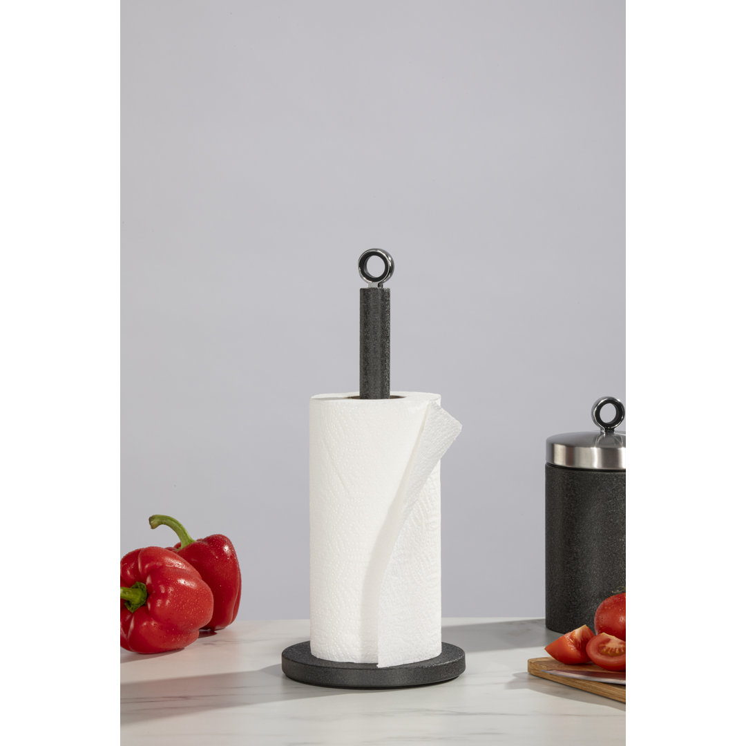 Daewoo Glace Noir Free-Standing Paper Towel Holder black,gray,green