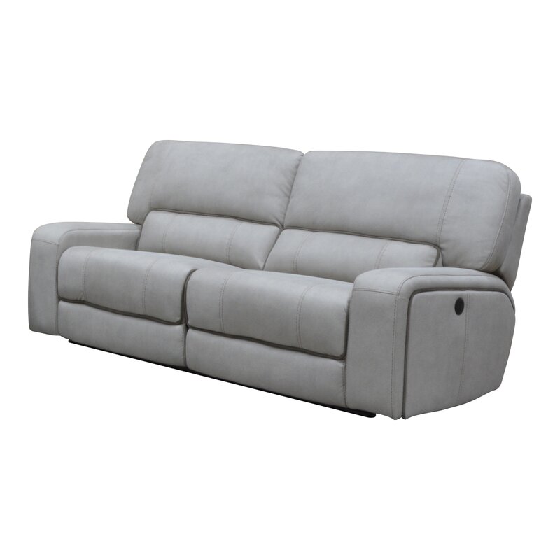 aleverson 87 wide pillow top arm reclining sofa