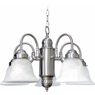 Go to store & view more images Emington 5-Light Shaded Chandelier by Three Posts