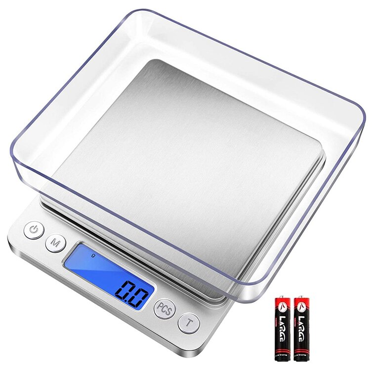 Mini Precision Digital Gram Jewelry Scale Kitchen Food Weigh Balance 0.1oz/ 1g 