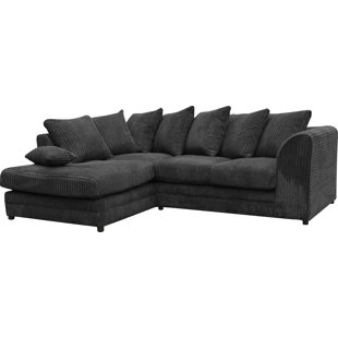 Black Rattan Corner Sofa Wayfair Co Uk