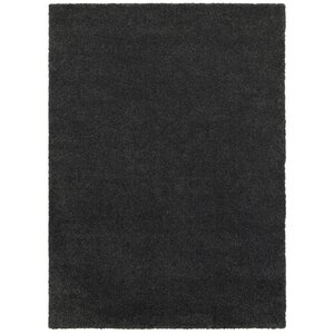 Samara Shag Dark Gray Area Rug