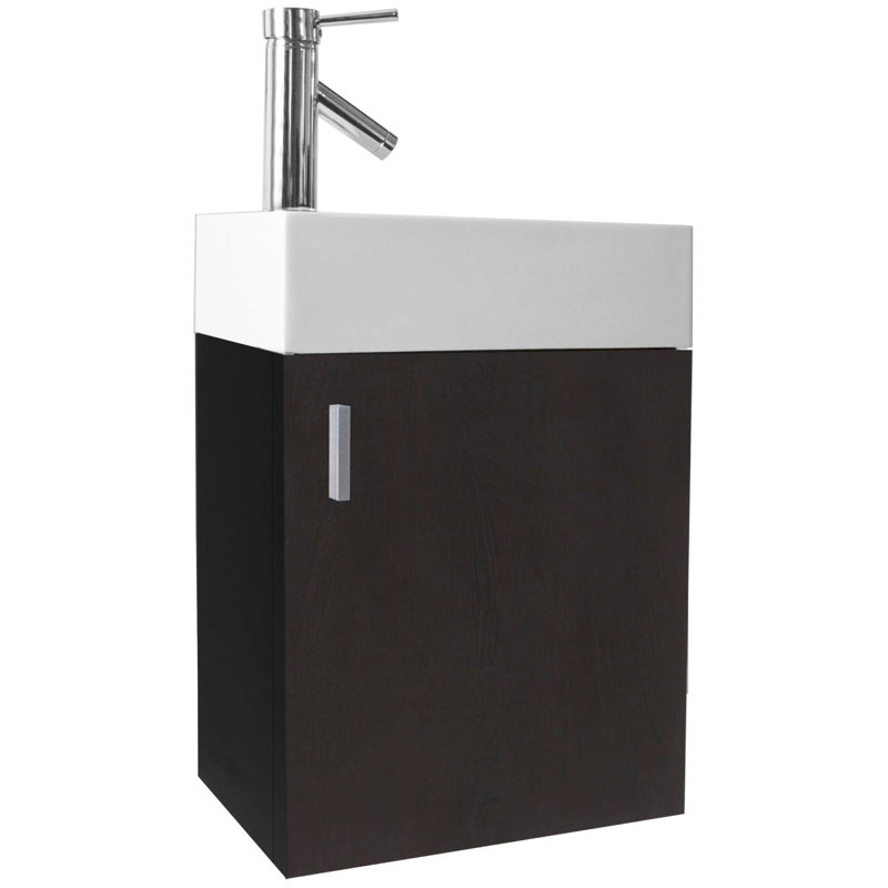 16 Bathroom Vanity virtu usa carino 16" single bathroom vanity set with white top 16 Bathroom Vanity virtu usa carino 16" single bathroom vanity set with white top