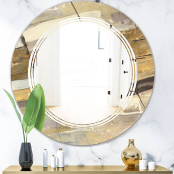 Canora Grey Shults Decorative Metal Country Wall Mirror