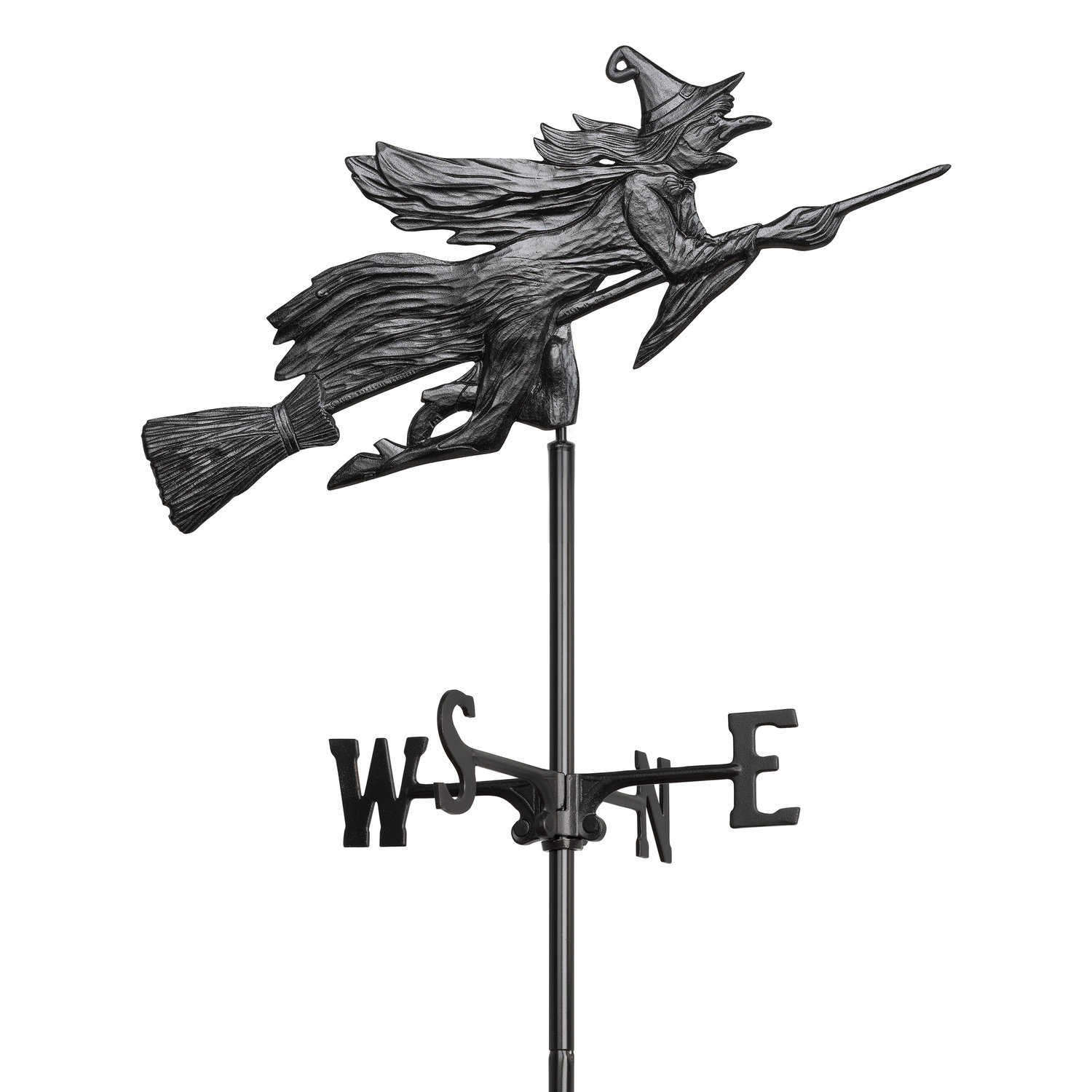 Good Directions 8849PG Witch Garden Weathervane Polished Copper with Garden Pole 