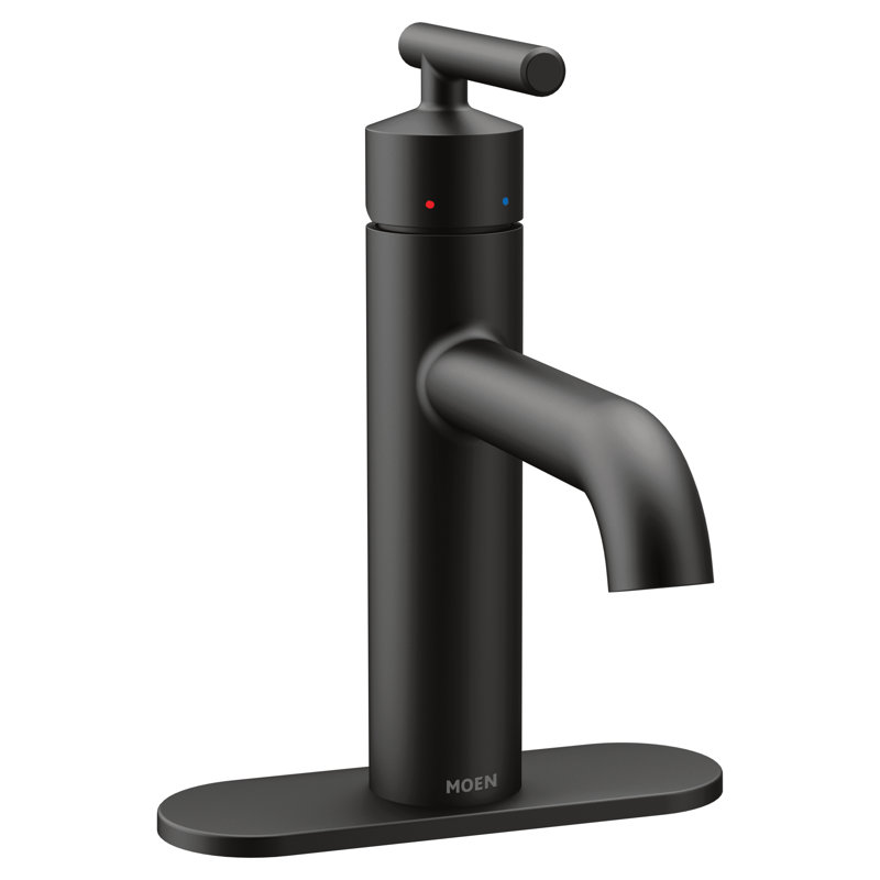 6145 Moen Gibson Standard Single Hole Bathroom Faucet With Drain