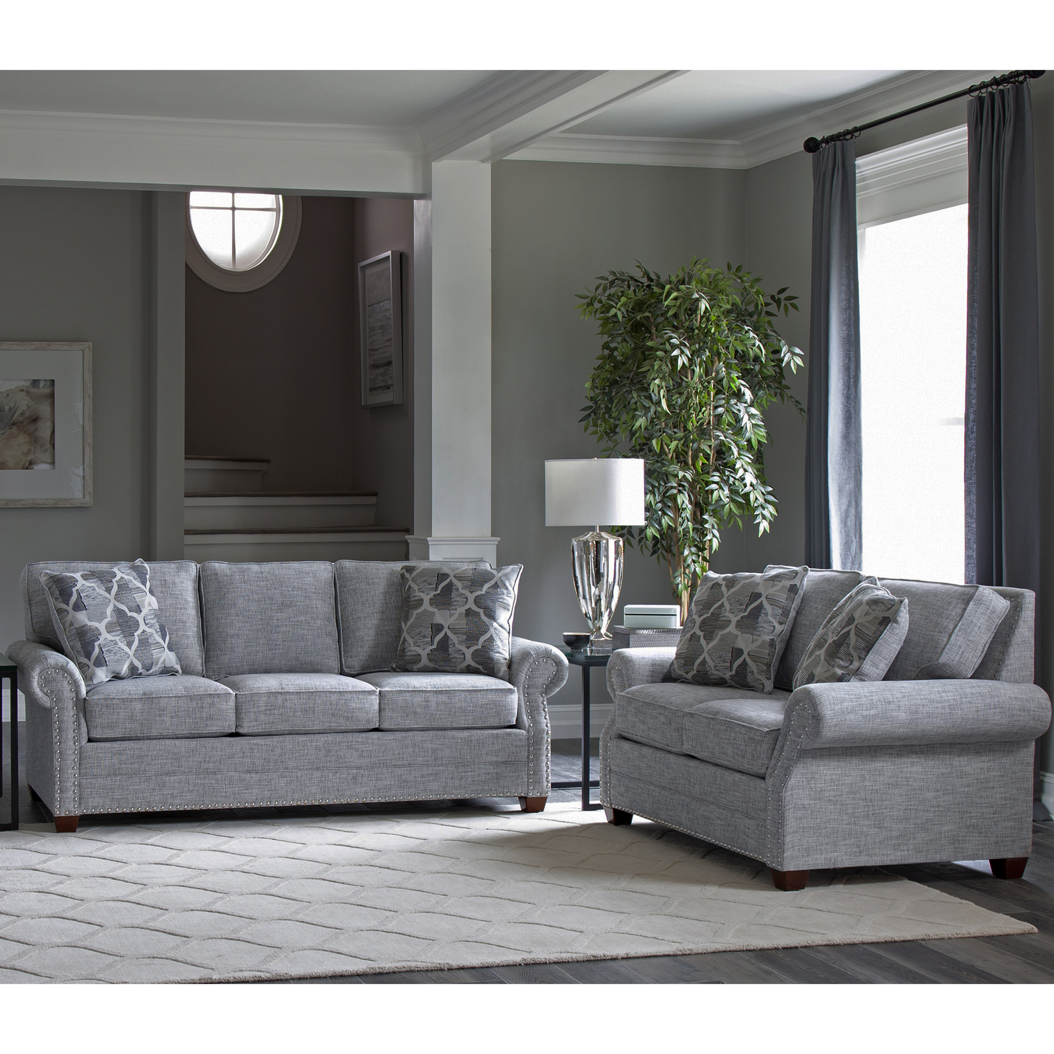 Canora Grey Peebles 2 Piece Living Room Set Wayfair