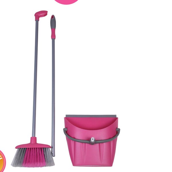Parallel Menu Menu Sweeper & Funnel Broom And Dustpan Set White 4801639 4801639 