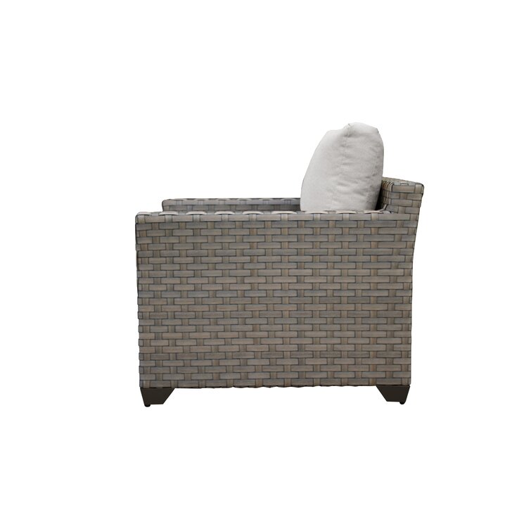 merlyn swivel patio chair with cushions