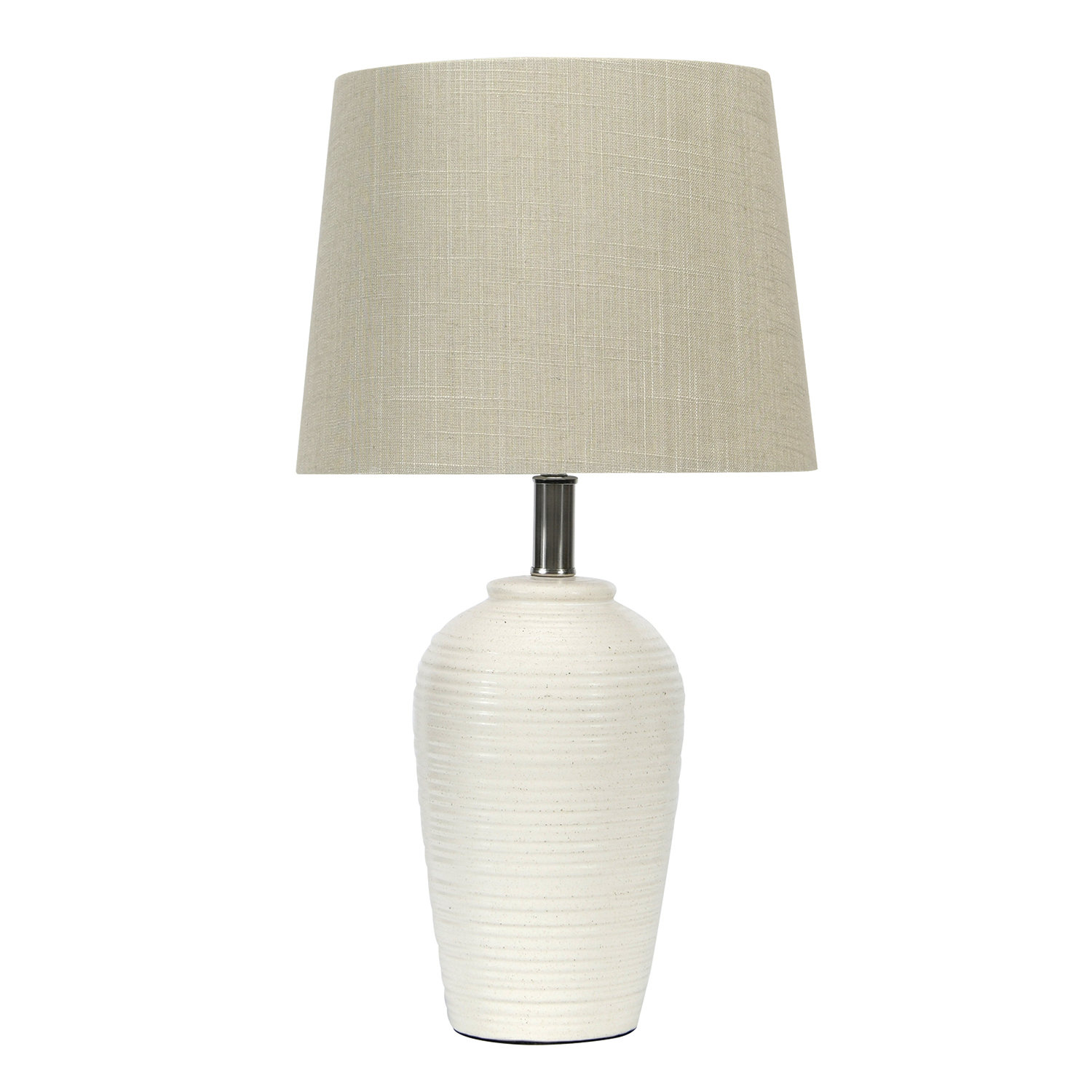 cream table lamp base