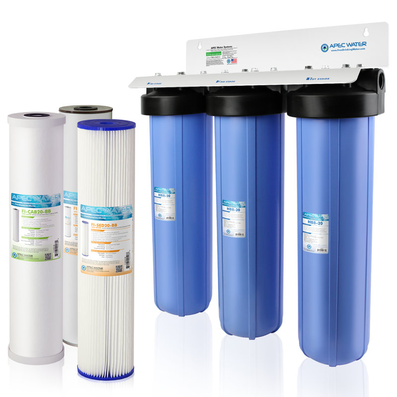 Apec Water 3 Stage Whole House Filtration System Wayfair