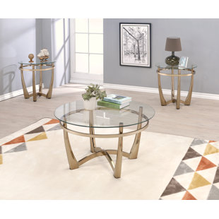 Field 3 Piece Coffee Table Set by Brayden Studio 2019 Sale