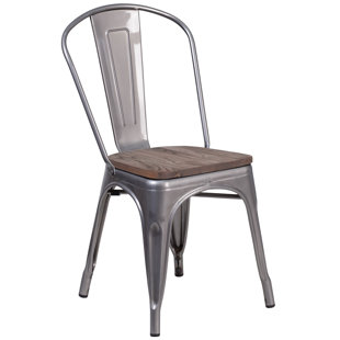 Dejon Stackable Dining Chair by Williston Forge 2019 Sale