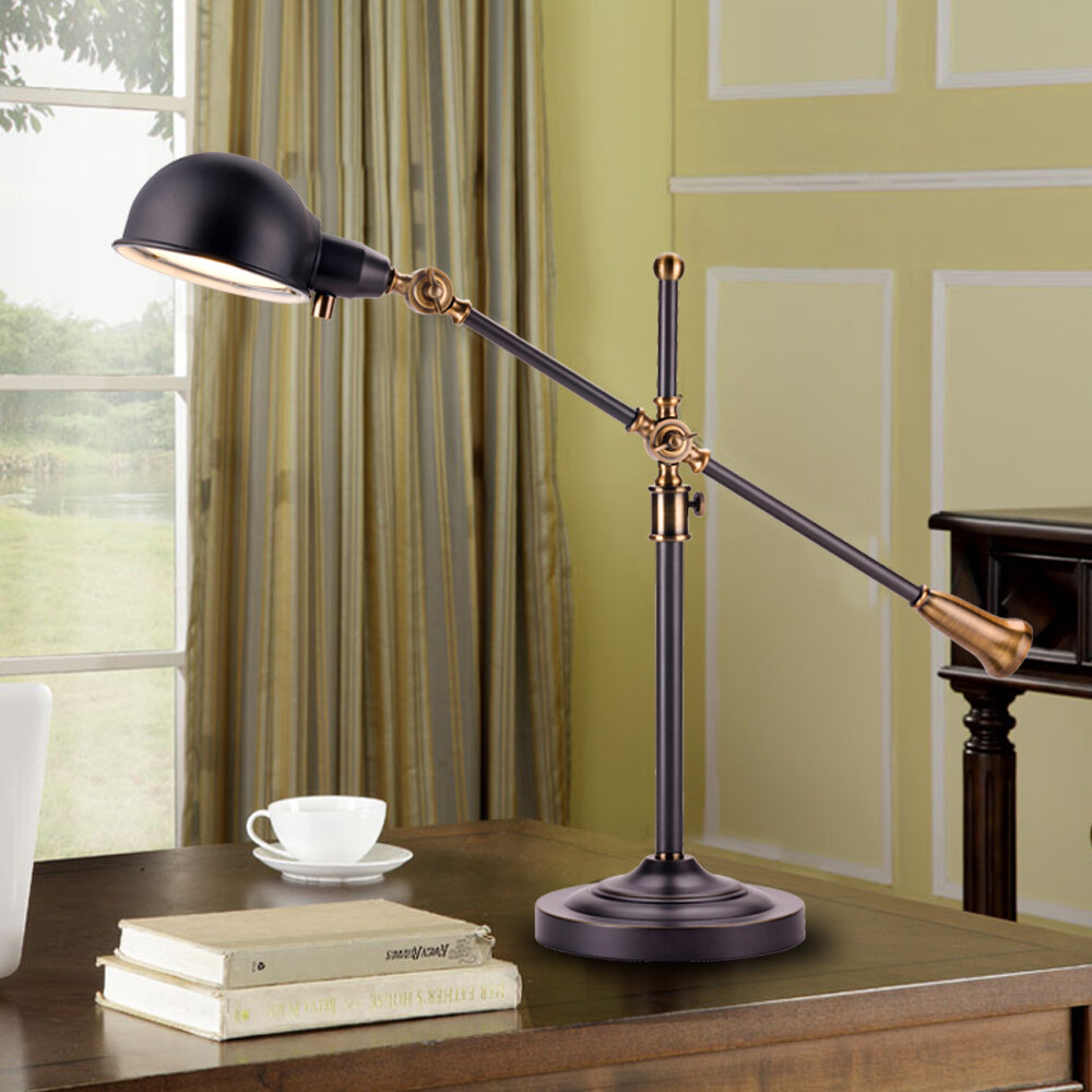 Catalina Lighting Tensor Aden 28 Desk Lamp Wayfair Ca