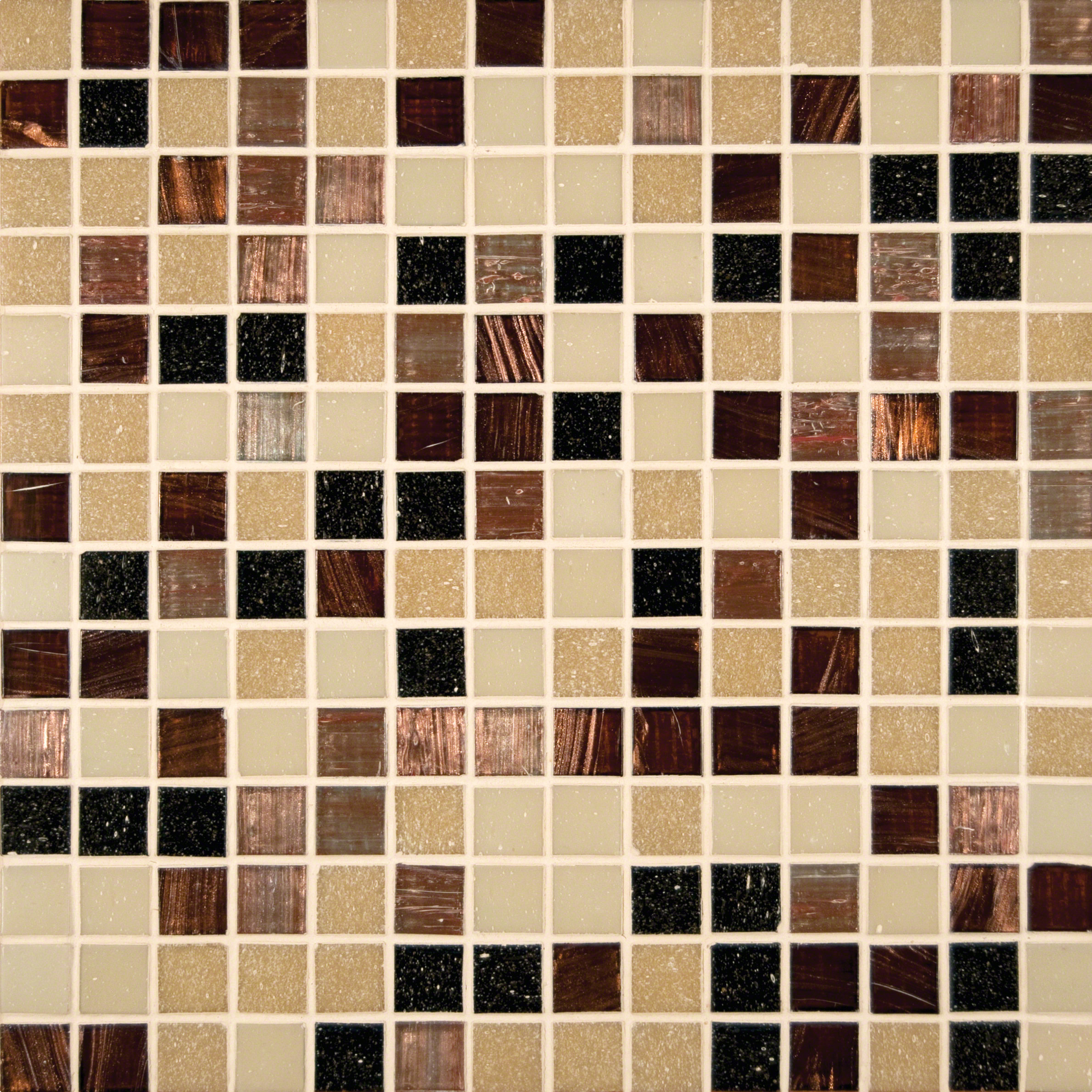 Msi Desert Sunset 0 75 X Gl Mosaic Tile In Brown Wayfair