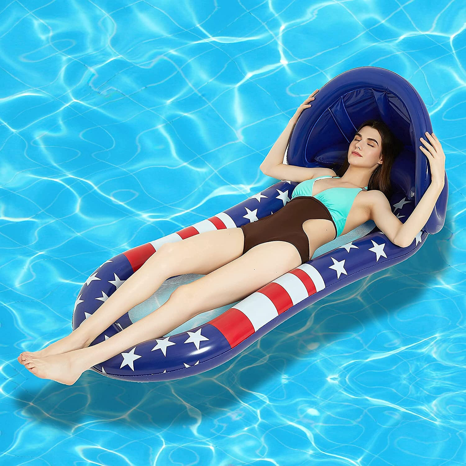 pvc pool lounger