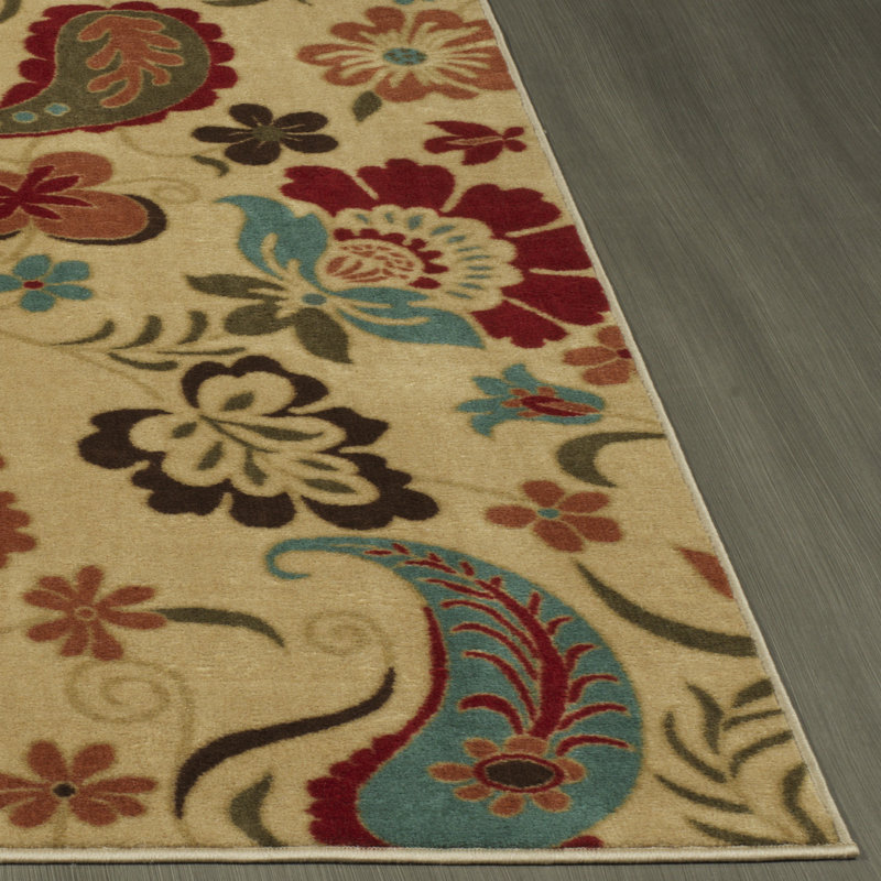 Winston Porter Arline Rubberback Rectangle Beige Indoor Outdoor Area Rug Wayfair Ca